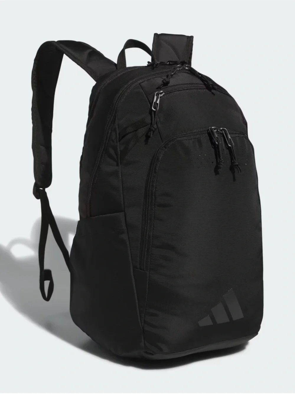 New Adidas Defender 5 All Black Backpack #JJ7424